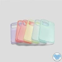 ราคา เคสนิ่มใสสีทึบแฟชั่น สำหรับ IPhone 13 15 16 12 14 11 Pro Max XS XR X 8Plus 7Plus Max 7 8 Plus SE 2020 เคสฝ้ารูใหญ่หรูหรา (28526275918)