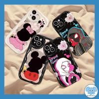 ราคา การ์ตูนน่ารักมิกกี้มินนี่กรณีคู่รัก iPhone 15 11 13 14 12 Pro Max 7Plus X XR XS Max 8Plus 7 8 Plus SE สไปเดอร์แมนเคส (25959203152)