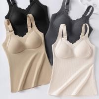 ราคา M 3XL ไซส์ใหญ่ กันความร้อน สบาย เสื้อกล้าม ไม่มีกรอบ เซ็กซี่ นุ่มนวล ไม่มีรอยต่อ เสื้อ ผู้หญิง (53150295800)