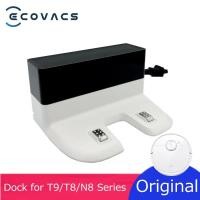 ราคา ใหม่ Original ECOVACS Charge Dock Power Station CH1833 สีขาวสําหรับ Deebot T8 T9 N8 Pro N8 T9 หุ่นยนต์เครื่องดูดฝุ่นอะไหล่ (40722426134)