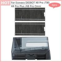 ราคา เปลี่ยนกล่องฝุ่นเครื่องใช้ในบ้านสําหรับ Ecovacs DEEBOT X8 Pro X8 Pro Plus X8 Pro Omni T80 หุ่นยนต์กวาดเครื่องดูดฝุ่น (57551392838)