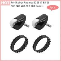 ราคา สําหรับ IRobot Roomba I7 I3 J7 E5 E6 500 600 700 800 900 Series Anti Slip อุปกรณ์เสริมเปลี่ยนล้อหน้าและยางSkin (46150057275)