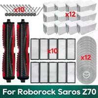 ราคา ใช้งานร่วมกับ Roborock Saros Z70 อุปกรณ์เสริมถุงเก็บฝุ่น Mop ผ้า Hepa กรองอะไหล่ (51200985098)
