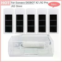 ราคา เปลี่ยนอะไหล่สําหรับ Ecovacs DEEBOT X2 X2 Pro X2 Omni กล่องฝุ่นเปิดใช้งานคาร์บอนกรองหน้าจอเครื่องดูดฝุ่นหุ่นยนต์ (50001392764)