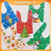 ราคา ถุงใส่ขนมคริสต์มาสแบบมีเชือกรูด ถุงของขวัญน่ารักลายการ์ตูนริบบิ้นพลาสติกสำหรับห่อของขวัญสำหรับเด็ก สวยงาม ถูกใจเด็กๆ (47450597751)