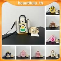 ราคา กระเป๋าใส่โทรศัพท์มือถือลายการ์ตูนน่ารักถักสำหรับนักเรียนในเมืองที่เรียบง่ายและเข้าชุดกันสำหรับใช้ในชีวิตประจำวัน Beautifulu th (29440478369)