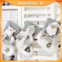 ราคา ถุงเท้าตุ๊กตาหิมะคริสต์มาสสุดน่ารัก ของประดับตกแต่งต้นคริสต์มาสและของตกแต่งบ้านปีใหม่ Beautifulu th (28293473711)