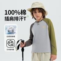 ราคา Mountain Series Contrast Color Raglan แขนยาว (43814128734)