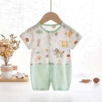 ราคา ชุดจั๊มสูททารกแรกเกิดฤดูร้อนแขนสั้น สำหรับทารกทั้งเพศชายและหญิง (43764138533)