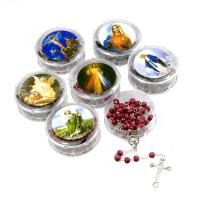 ราคา สร้อยคอกางเขนลูกปัดกลิ่นหอม พร้อมกล่องของขวัญ (54550587485)