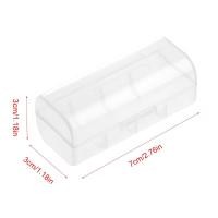 ราคา Cons พลาสติกใสสําหรับผู้ถือกรณีคอนเทนเนอร์กล่องเก็บสําหรับ 1X 26650 B (44320487952)