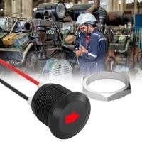 ราคา Cons LED ไฟเลี้ยวรถยนต์พร้อมไฟตะกั่วสายไฟกันน้ํา 12 มม โคมไฟสัญญาณโลหะรถไฟเลี้ยว L (43670483392)