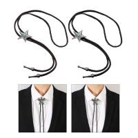 ราคา สร้อยคอมุกเกียรติคาวบอยแบบ Bolo Tie สไตล์โรdeo ทำจากโลหะ สำหรับคนชอบสไตล์คาวบอย (42165486643)