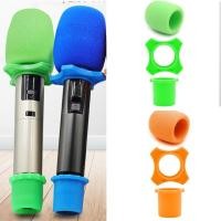 ราคา ชุด 3 ฟองน้ําไมโครโฟน Stability แหวน NonSlip Cover สําหรับผู้ที่ชื่นชอบเพลงและมืออาชีพ (46550578979)