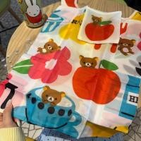 ราคา กระเป๋าช้อปปิ้ng พับได้ Rilakkuma Limited ออกแบบมาเพื่อง่ายต่อการพกพาและเป็นมิตรกับสิ่งแวดล้อม มีความจุมาก (43617693773)