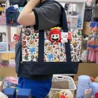 ราคา กระเป๋าถือญี่ปุ่นMario ลายเต็มพิมพ์ ขนาดใหญ่ ผลิตจากผ้าใบและยีนส์ (49751940752)