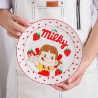 ราคา จานเซรามิค อิน สไตล์จานจานครัวเรือนระดับไฮเอนด์แสงหรูหราสเต็กอาหารตะวันตกจานสาวหัวใจน่ารักระดับไฮเอนด์มูลค่า (46751522876)