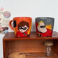 ราคา ซุปเปอร์เกิร์ลยืดหยุ่น Incredibles Mr Incredible แก้วการ์ตูนถ้วยน้ําเซรามิกถ้วยกาแฟ Original Order (40623712778)