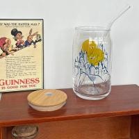 ราคา Harry Potter Harry Potter Harry Potter Hogwarts Academy of Magic Glass Straw Cup ถ้วยน้ํา 500ml (29940465540)