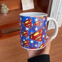 ราคา ซูเปอร์แมนดีซี Justice League Superhero Superman Mug ถ้วยกาแฟอเมริกันถ้วยน้ําการค้าต่างประเทศ Order (26442799946)