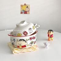 ราคา ชามบะหมี่กึ่งสําเร็จรูป เซรามิคการ์ตูนสนุก สองหู อิน สไตล์สไตล์ญี่ปุ่นมูลค่าสูงทนอุณหภูมิสูงน่ารักบนโต๊ะอาหารหอพักนักเรียน (43820060206)