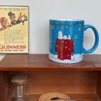 ราคา Peanuts Snoopy SNOOPY การ์ตูนน่ารักแก้วเซรามิคถ้วยน้ําของขวัญถ้วย 550ml Original Order (40273704476)