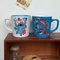 ราคา Stitch Mug Lilo And Stitch การ์ตูนเซรามิคถ้วยกาแฟถ้วยน้ํา 500ml Original Order (27742804567)