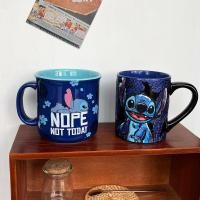 ราคา ส่งออก Order Lilo And Stitch Mug การ์ตูนการ์ตูน Stitch ถ้วยน้ําถ้วยอาหารเช้าความจุขนาดใหญ่ (42623712742)