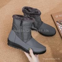 ราคา รองเท้าบูท กันหิมะ แต่งซิป หัวกลม กันน้ํา แฟชั่นฤดูหนาว สําหรับผู้หญิง (19294059578)