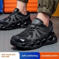 ราคา Safety Shoes รองเท้าเซฟตี้หัวเหล็ก ผู้ชาย ผู้หญิง แฟชั่น 3009 (44470690191)