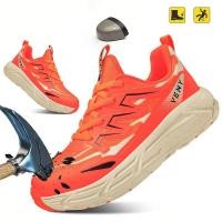 ราคา Safety Shoes รองเท้าเซฟตี้หัวเหล็ก ผู้ชาย ผู้หญิง แฟชั่น 566 (43970690166)