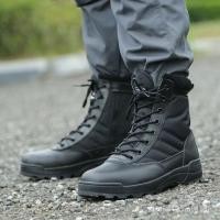 ราคา Fast Shipping รองเท้าทหารยุทธวิธี Men Outdoor Hiking Desert ทนต่อการสึกหรอ Anti Slip SSNN (41811436802)