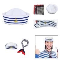 ราคา Lala Teens หมวกกะลาสีทหารเรือ พร้อมผ้าเช็ดคอ ชุดหมวกกัปตัน หมวกเครื่องแต่งกาย หมวกคอสเพลย์ รื่นเริง สไตล์กองทัพเรือ หมวกวัยรุ่น (25616802663)