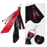 ราคา Lala Paisley Bandana Kerchief กระเป๋าสตางค์โซ่ริบบิ้น Biker Headscarf Jean กางเกงพวงกุญแจ (40625083826)