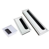 ราคา ที่ อลูมิเนียมตารางสี่เหลี่ยมผืนผ้าโต๊ะคอมพิวเตอร์สายไฟเต้าเสียบแทรกฝาครอบรู (43076634029)