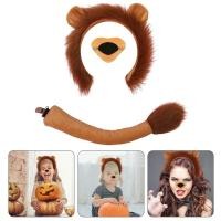 ราคา ชุดคอสเพลย์สิงโต Halloween สำหรับเด็ก ประกอบด้วยหูผม เครื่องประดับหางกระโปรง และเนคไบท์Bowtie (43824193756)