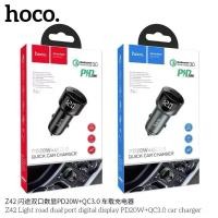 ราคา Hoco Z42 หัวชาร์จรถ PD20W QC 3 0A หัวชาร์จในรถยนต์ มีจอ LED ชาร์ทรถ แท้100 (26141146044)