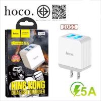 ราคา Hoco C22B plus หัวชาร์จ5A หัวชาร์จ5A USB micro I TypeC ของแท้100 (43917746021)