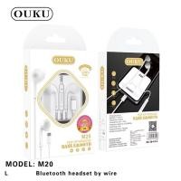 ราคา รุ่นใหม่ล่าสุด หูฟัง OUKU M20 ชนิดใส่ในหู พร้อมไมโครโฟนในตัว บลูทูธแบบมีสาย สำหรับ L 7 8 x xr 11 12 13 14 pro max (42717917976)