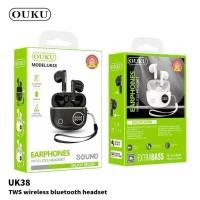 ราคา OUKU UK38 หูฟังบลูทูธไร้สาย V5 4 ควบคุมระดับเสียง กันน้ำและกันเหงื่อ ใช้งานนาน 4ชม 230mAh (41368056584)