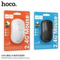 ราคา Hoco GM42 Platino 2 4G Wireless Mouse White เมาส์ไร้สาย เมาส์บลูททูธ (41067892894)
