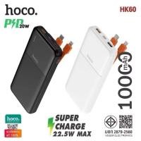 ราคา HOCO HK60 10000mAh แบตสำรอง มีสายชาร์จในตัว ชาร์จเร็ว PD 20W USB 2ช่อง จ่ายไฟแรง พาวเวอร์แบงค์ มอก 2879 2560 (28841513002)