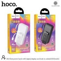 ราคา แบตสำรอง HOCO B10 Power Bank With Cables 4in1 20000mAh ชาร์จเร็ว 2 1A พร้อมสายชาร์จในตัว หน้าจอ LED (27641499499)