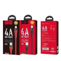 ราคา Hoco U53 สายชาร์จ ซุปเปอร์ชาร์จ Micro USB F TypeC สำหรับ OPPO Huawei ถ่ายโอนข้อมูลได้ Flash Charging Data Cable (27191136920)