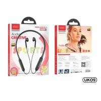 ราคา OUKU UK09 หูฟังบลูทูธ 5 0 หูฟังออกกำลังกาย รีโมทคอนโทรลในตัว wireless bluetooth headset ok (42069770431)