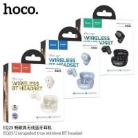 ราคา Hoco EQ25 หูฟังบลูททูธไร้สาย BT5 4 แบตอืด 7ชม เสืยง Hi Fi ใส่สบายไม่เจ็บหู เสียงดีเบสแน่น (41917483485)