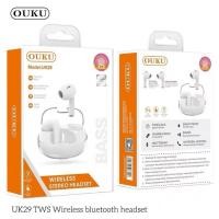ราคา ลดราคาสุด แท้100 ส่งไว รับประกันOUKU UK29 หูฟังบลูทูธ 5 3 Version TWS หูฟังไร้สาย น้ำหนักเบา (40519743783)