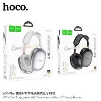 ราคา HOCO W55 Plus หูฟัง Bluetooth 5 4 มี ANC ระบบตัดเสียงรบกวน แบตอึด 90 ชม เชื่อมต่อ Aux 3 5mm คุณภาพเสียงดี HiFi hc3 (26542893444)