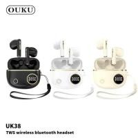 ราคา OUKU UK38 หูฟังบลูทูธไร้สาย V5 4 ควบคุมระดับเสียง กันน้ำและกันเหงื่อ ใช้งานนาน 4ชม 230mAh (41819252370)