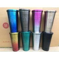 ราคา แก้วStarbucks ของแท้100 เก็บความเย็น สแตนเลส เก็บความร้อนความเย็น ขนาด 500 510มล รับประกันไอน้ำ (24057485962)